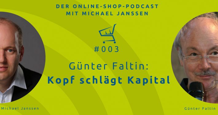 Günter Faltin Interview im Online-Shop-Podcast